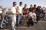Jimmy Shergill, Arfi Lamba, Kiara Advani, Vijender Singh, Mohit Marwah, Kabir Sadanand at Fugly bike rally in Worli, Mumbai on 31st May 2014